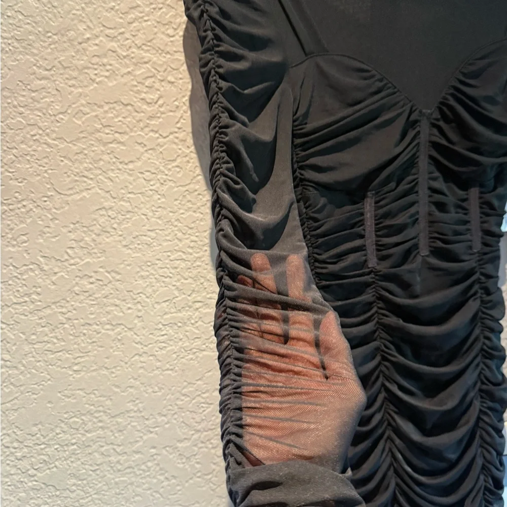 Guess Party Ruched Dress - Picture 7 of 9